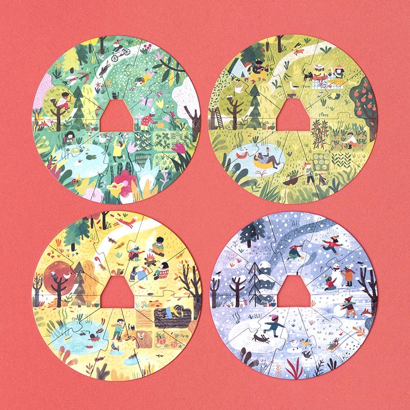 A Home for Nature - Schichten Puzzle - Londji