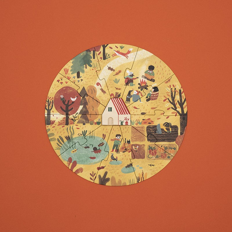 A Home for Nature - Schichten Puzzle - Londji