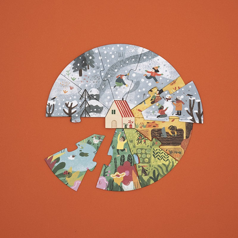 A Home for Nature - Schichten Puzzle - Londji