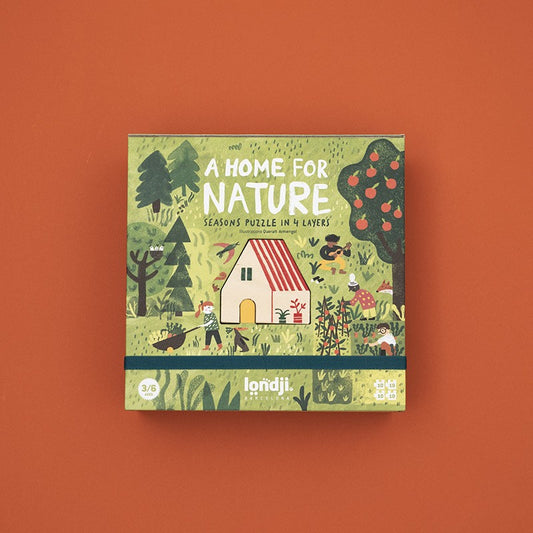 A Home for Nature - Schichten Puzzle - Londji