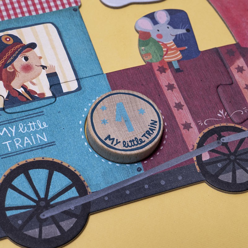 My little Train Puzzle - Londji