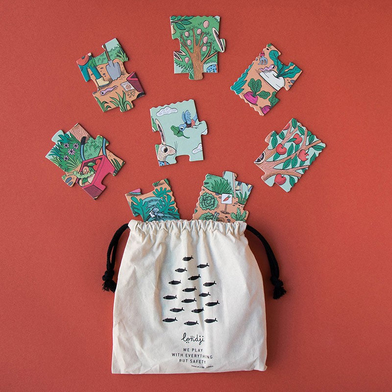 Look & Find Puzzle - Rabbitˋs Garden - Londji