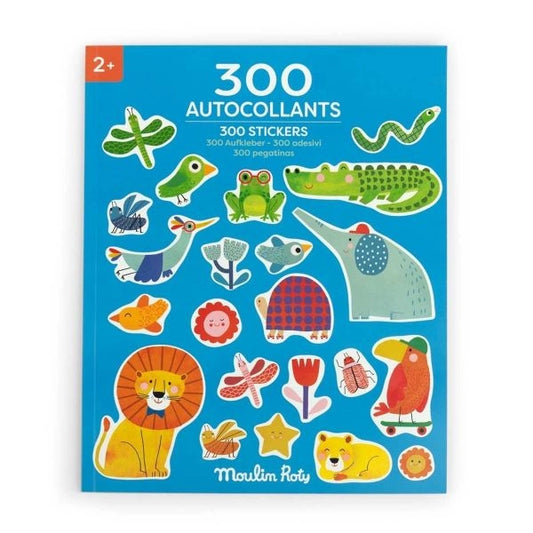 Toupitis Stickerheft (300 Stk)- Moulin Roty