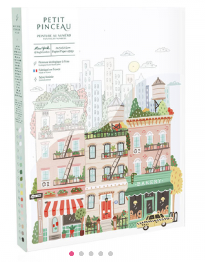 Set Malen nach Zahlen Petit Pinceau - New York - La Petite Épicerie