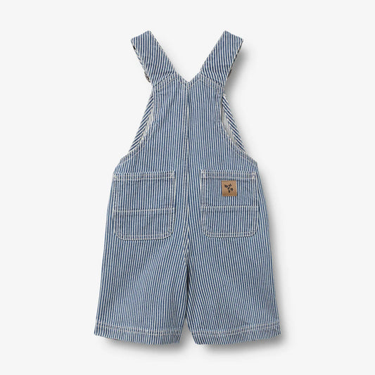 Kurze Latzhose Lykke - 100% Bio Baumwolle GOTS - WHEAT