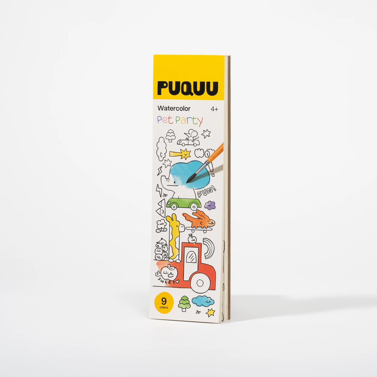 Puquu Wassermalfarbe, Tier Party - PUQUU