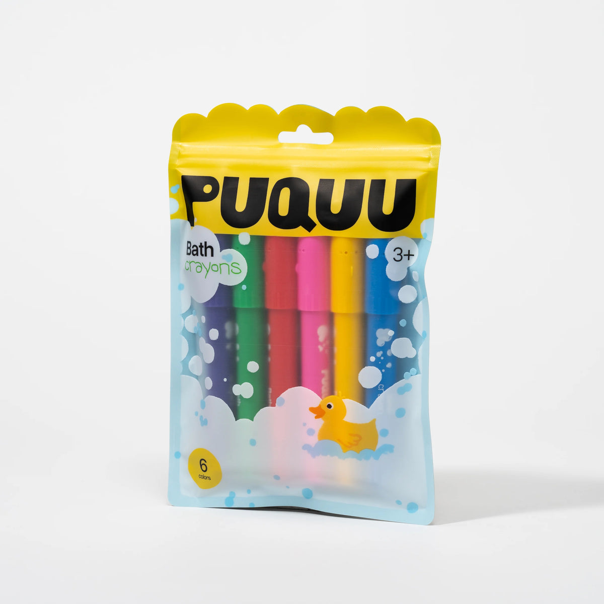 Puquu Badewannen-Malstifte, 6 Farben - PUQUU