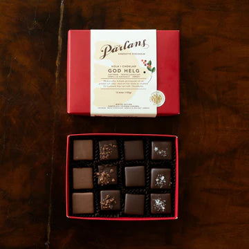chocolate covered caramels WINTER EDITION 12 pieces -  Pärlans