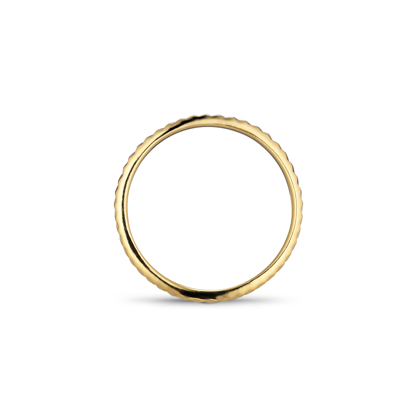 Schmaler Ring Reflection Gold- 3 Größen - Jane Kønig