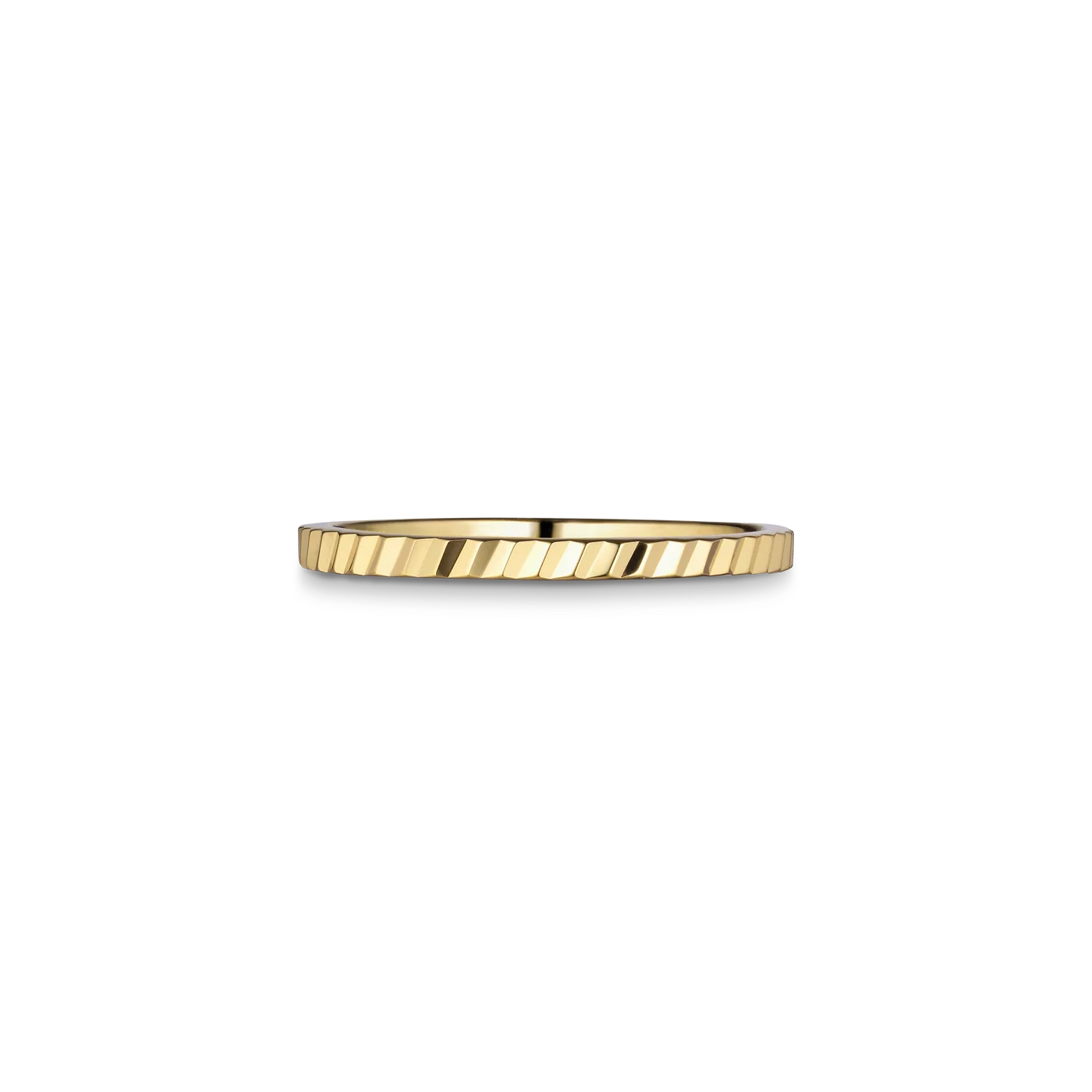 Schmaler Ring Reflection Gold- 3 Größen - Jane Kønig