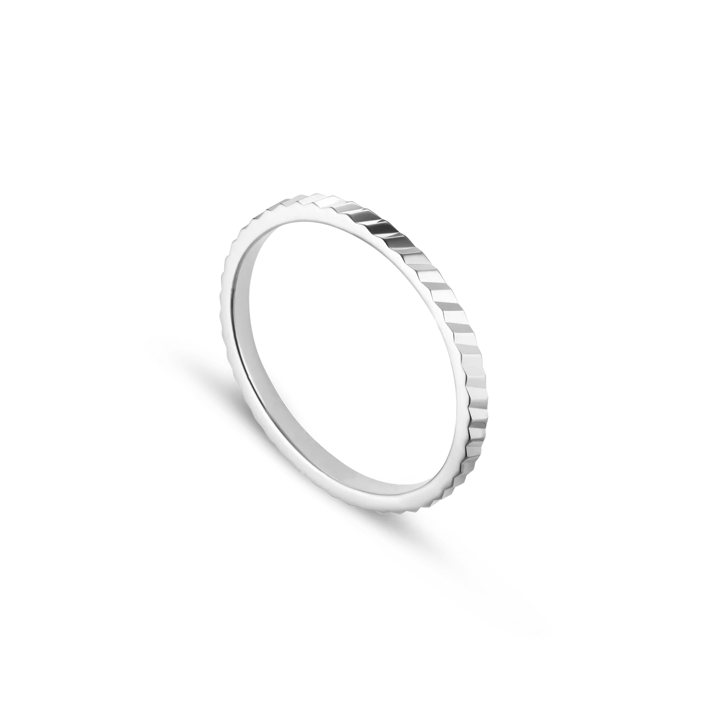 Schmaler Ring Reflection Silber - 3 Größen - Jane Kønig