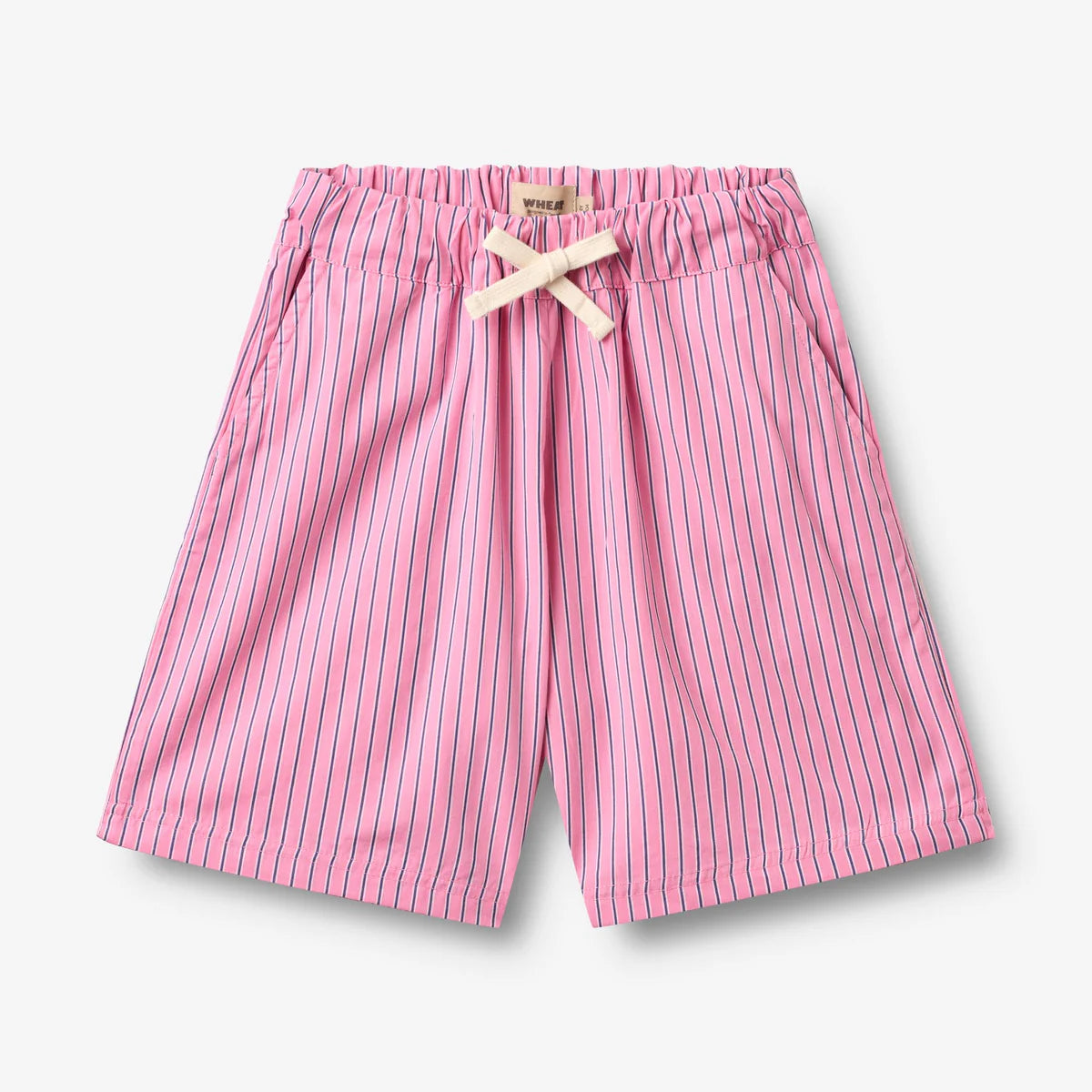 Shorts Coral - Pink Stripes - 100% Bio Baumwolle GOTS - WHEAT