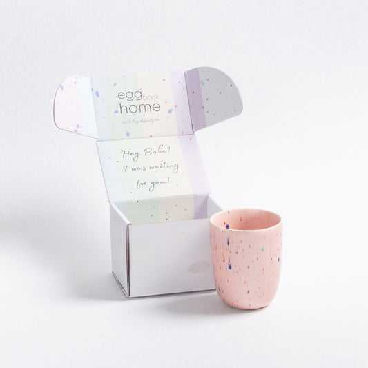 Neue Party-Mittlere Tasse 220 ml Weiß - Egg Back Home