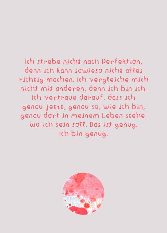 Affirmationskarten für Erwachsene- Karten für ein gutes Leben