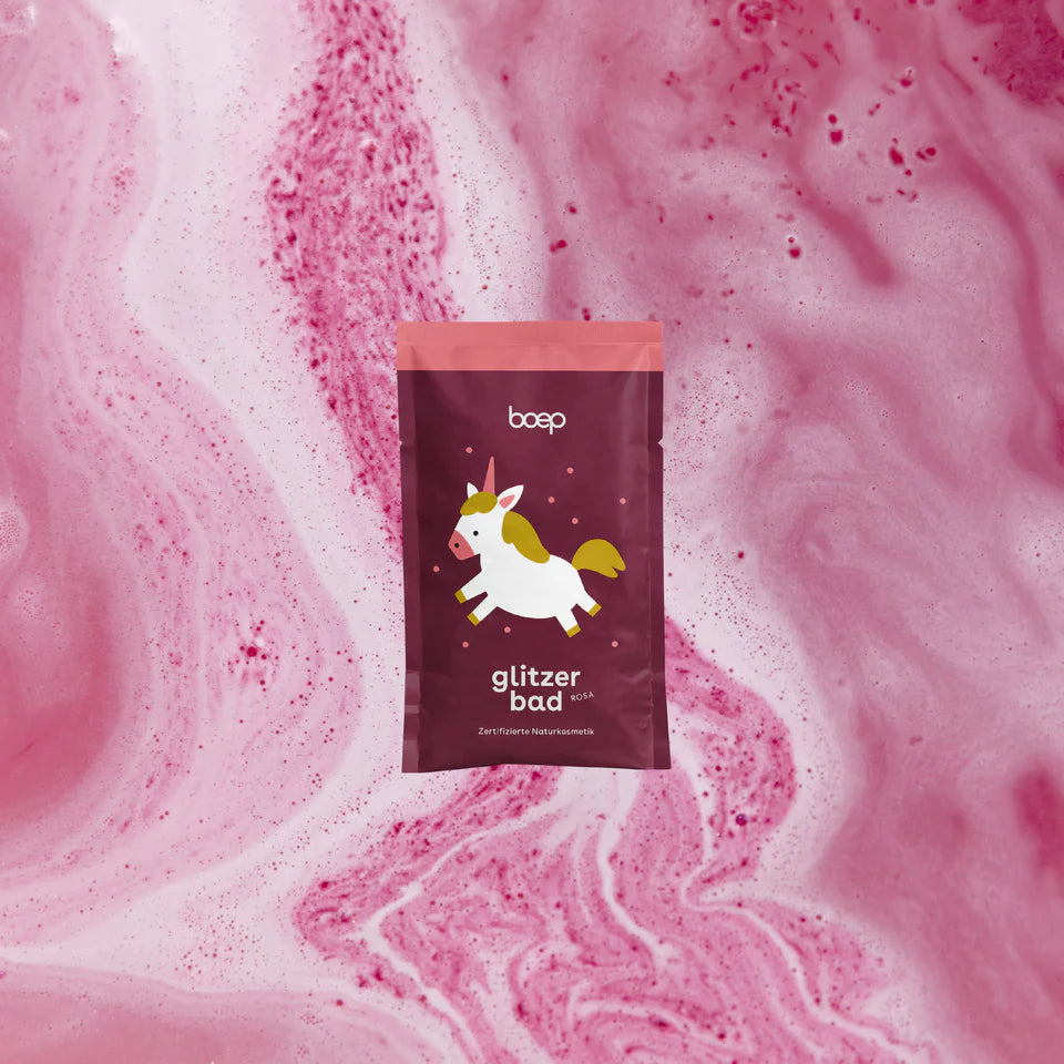 Glitzerbad Pink 80g - boep