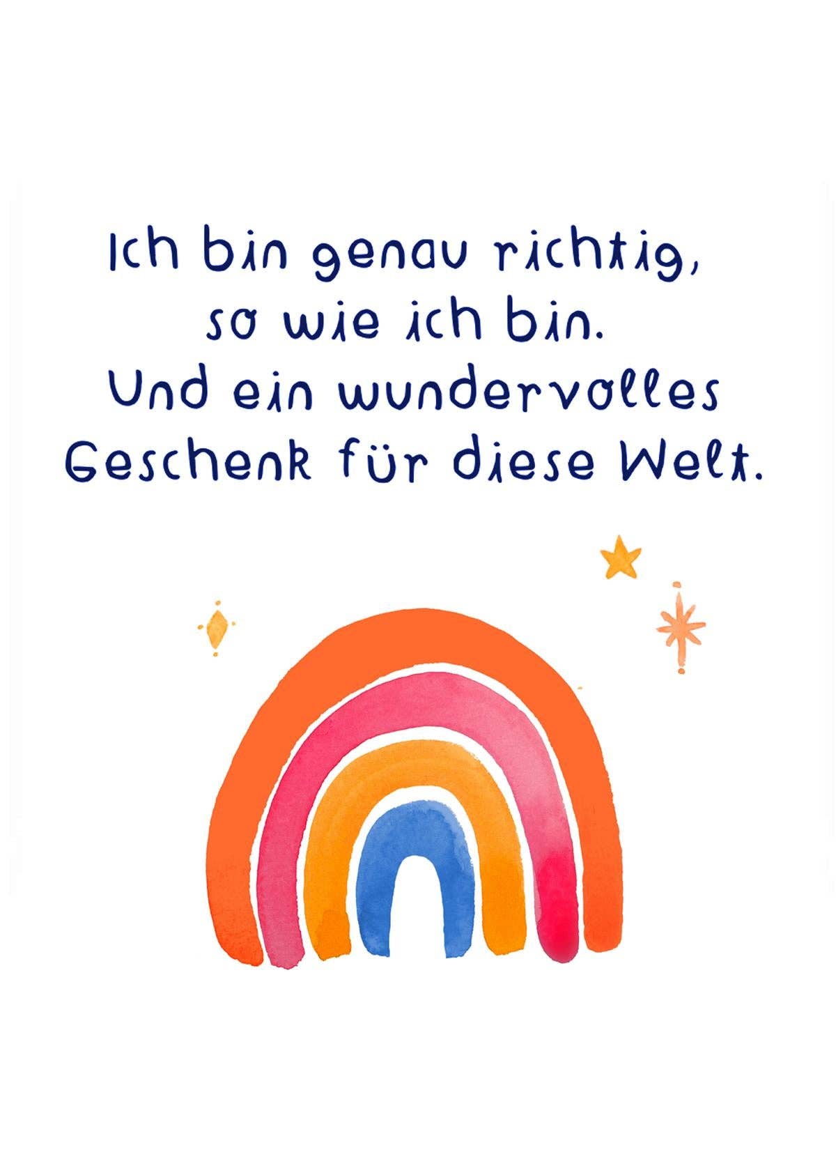 Affirmationskarten für Kinder - Karten für ein schönes Leben