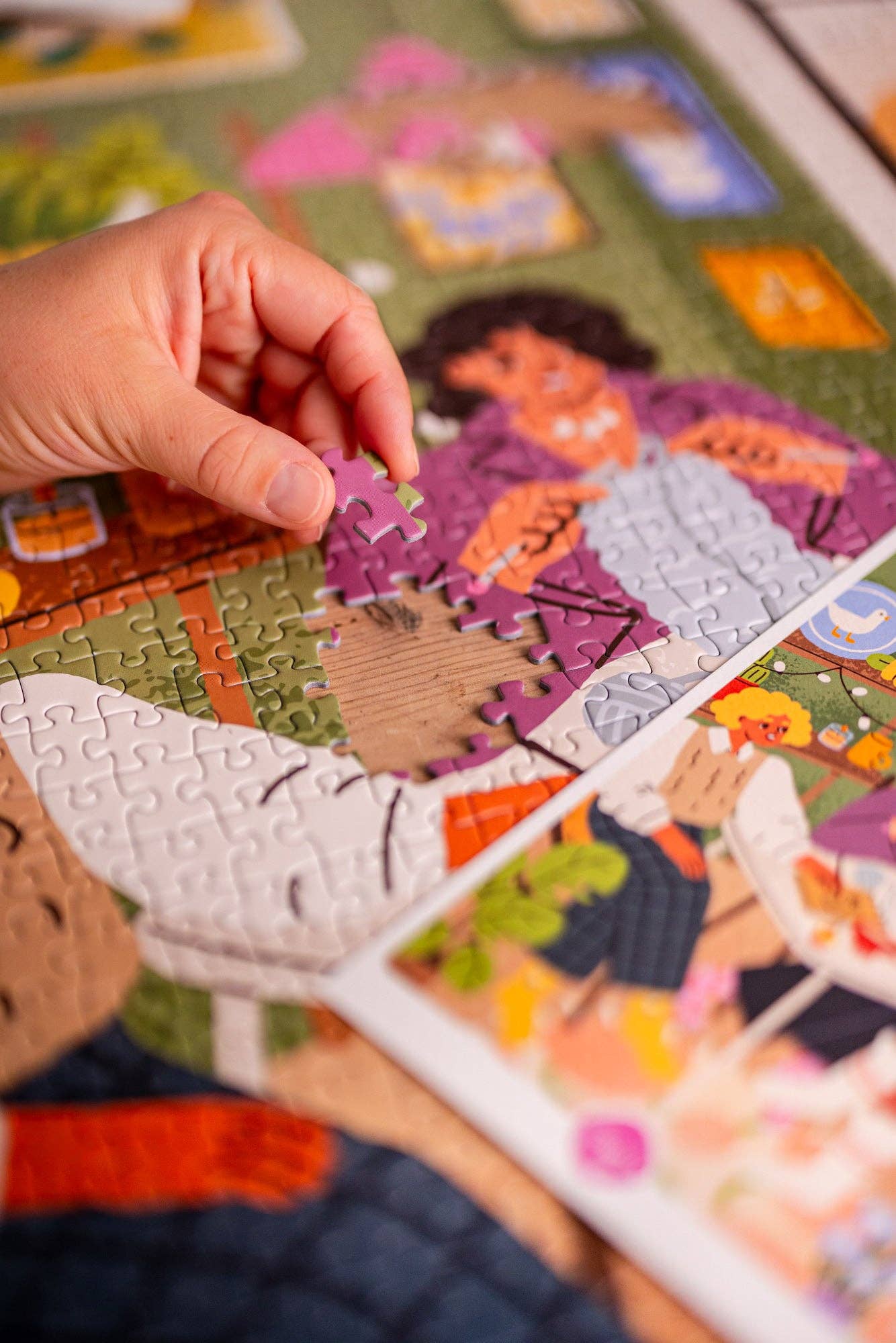 Puzzle 1000 Teile Die Freundinnen -  Maison Joliette