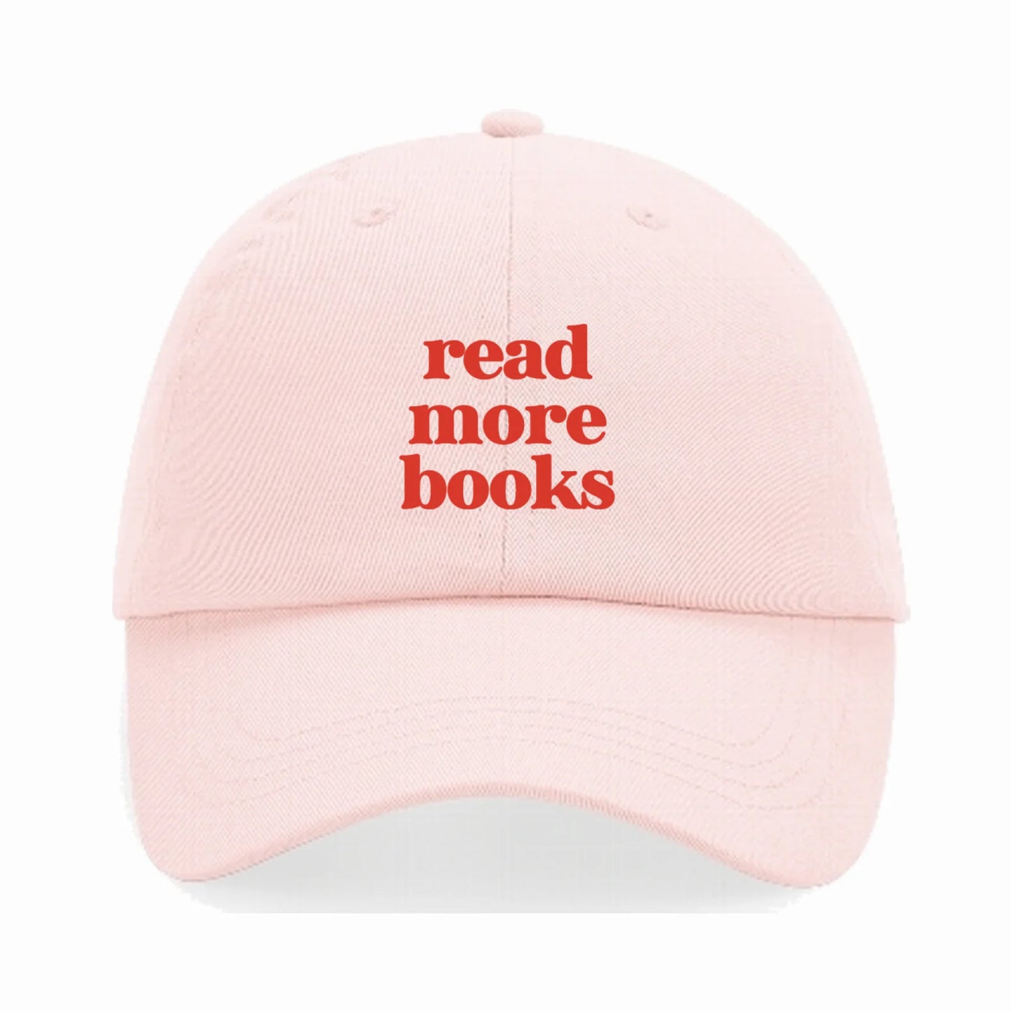 Cap READ MORE BOOKS - Rosa - Literaturensohn