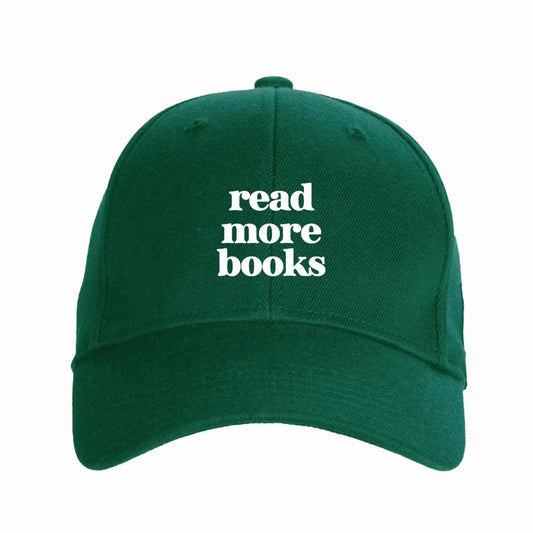 Cap READ MORE BOOKS - Grün - Literaturensohn