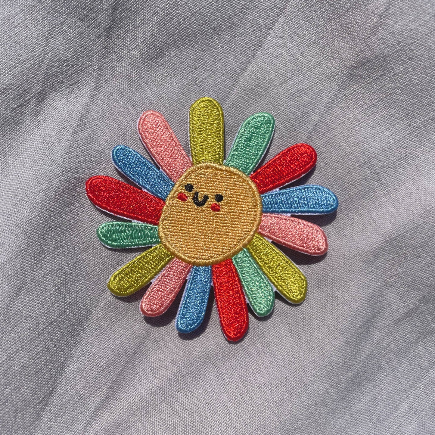 Bügel Patch Blumen Design – Hannahs Firlefanz