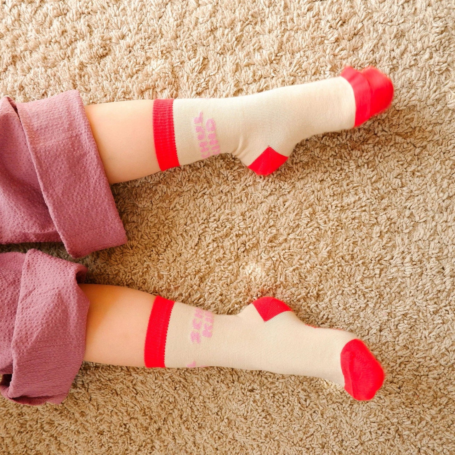 Socken - Schulkind rosa - tinyday