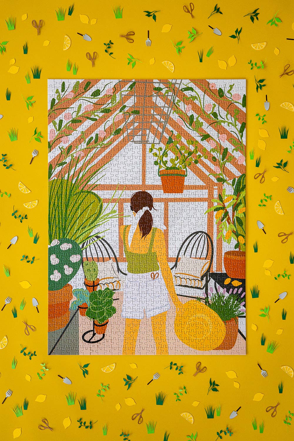 1000-teiliges Puzzle „Ein Sonntag auf dem Land“ - Maison Joliette