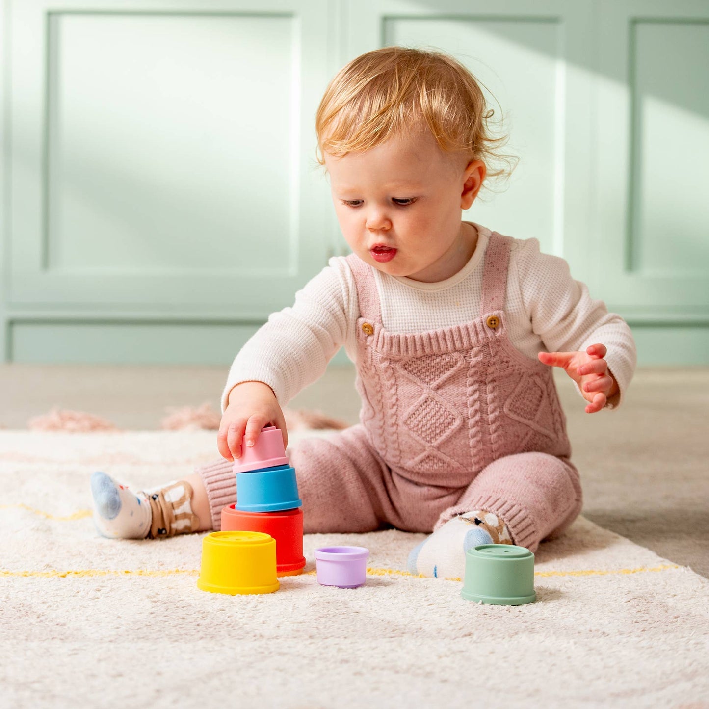 SiliSoft® Runde Stapelbecher - Tickit