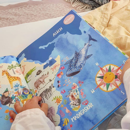 Atlas für Kinder - Mein großer bunter Tieratlas