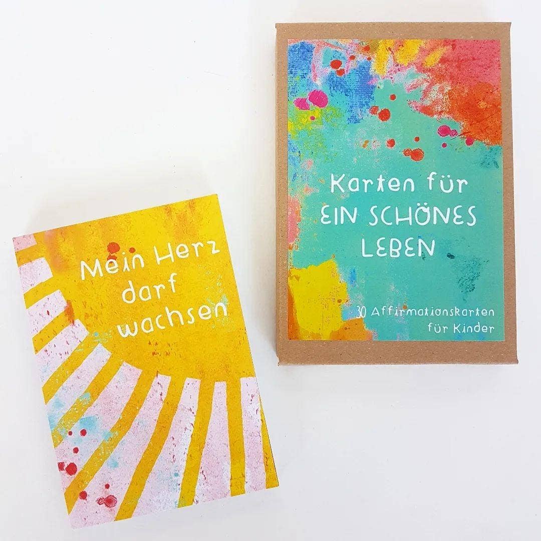 Affirmationskarten für Kinder - Karten für ein schönes Leben