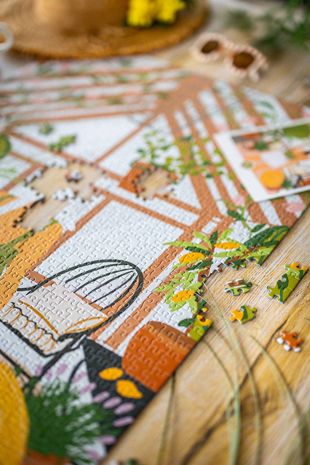 1000-teiliges Puzzle „Ein Sonntag auf dem Land“ - Maison Joliette