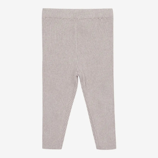 Legging Rippenstrick aus Bio-Baumwolle und Wolle - Puri Organic