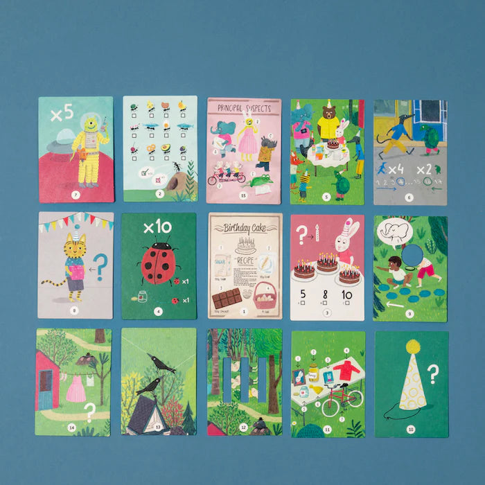 Rätsel Puzzle - THE MYSTERIOUS CASE OF THE BIRTHDAY - Londji