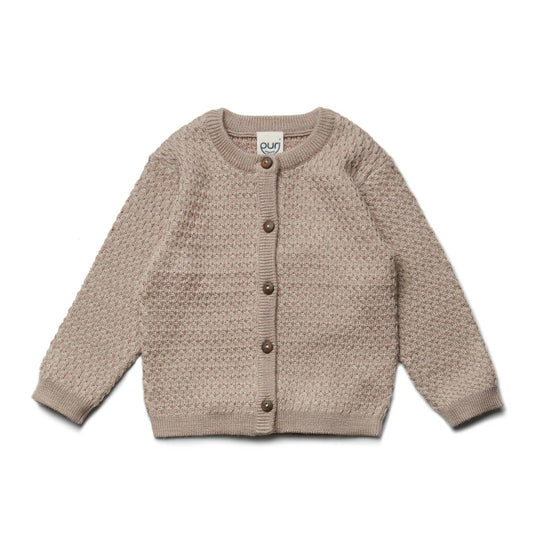 Cardigan 100% Merino Wolle - Puri Organic
