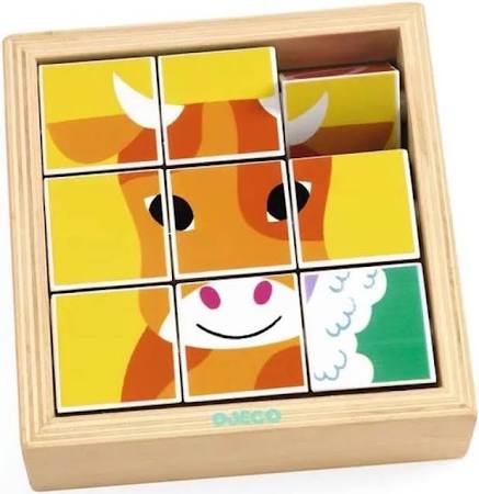Holzpuzzle: Animoroll - Djeco