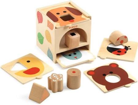 Box Basic- Formen- Sortierbox - Djeco