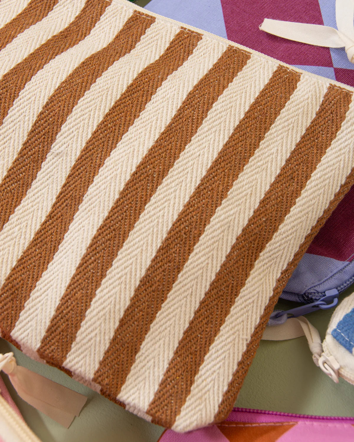 Kulturbeutel gestreift - Kado Design