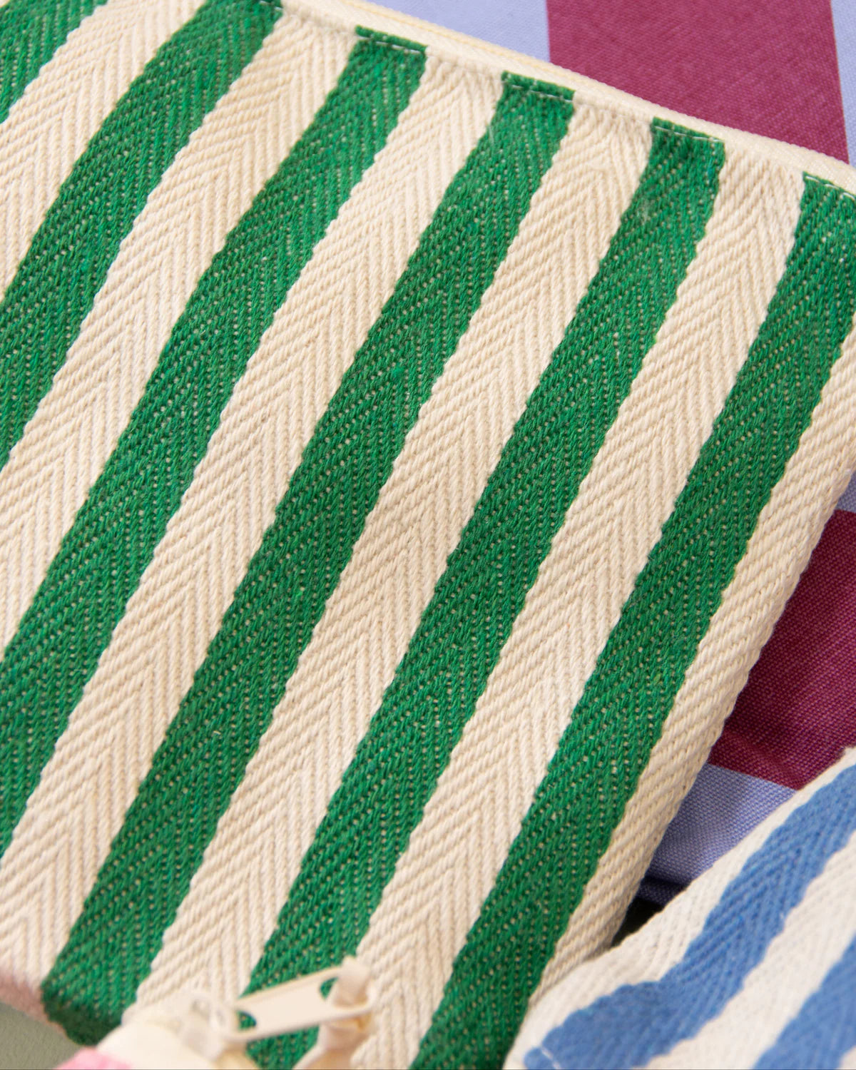 Kulturbeutel gestreift - Kado Design